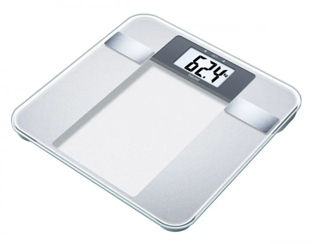 Beurer BG 13 Personenweegschaal - Lichaamsanalyse - 180 kg - 10 Gebruikers - Grijs - afbeelding 6 van 6