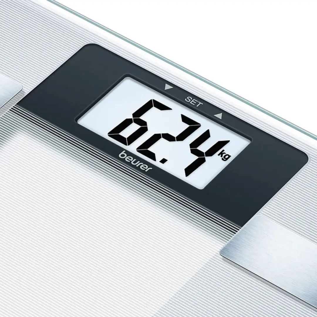 Beurer BG 13 Personenweegschaal - Lichaamsanalyse - 180 kg - 10 Gebruikers - Grijs - afbeelding 3 van 6