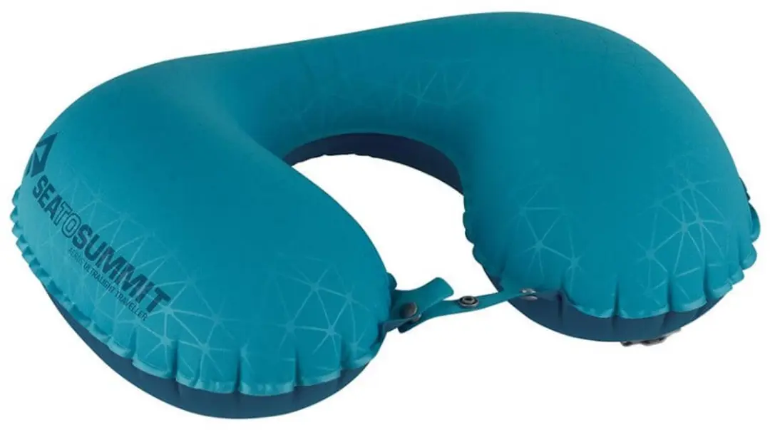 Sea To Summit Aeros Ultralight Traveller Opblaasbaar Kussen Aqua