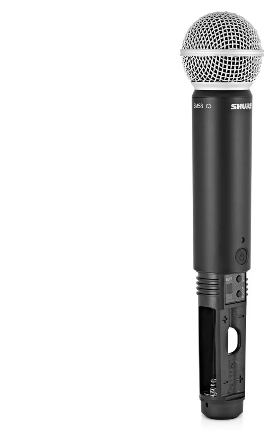 Shure BLX24E/SM58 Handheld Microfoon - Zwart - afbeelding 3 van 3