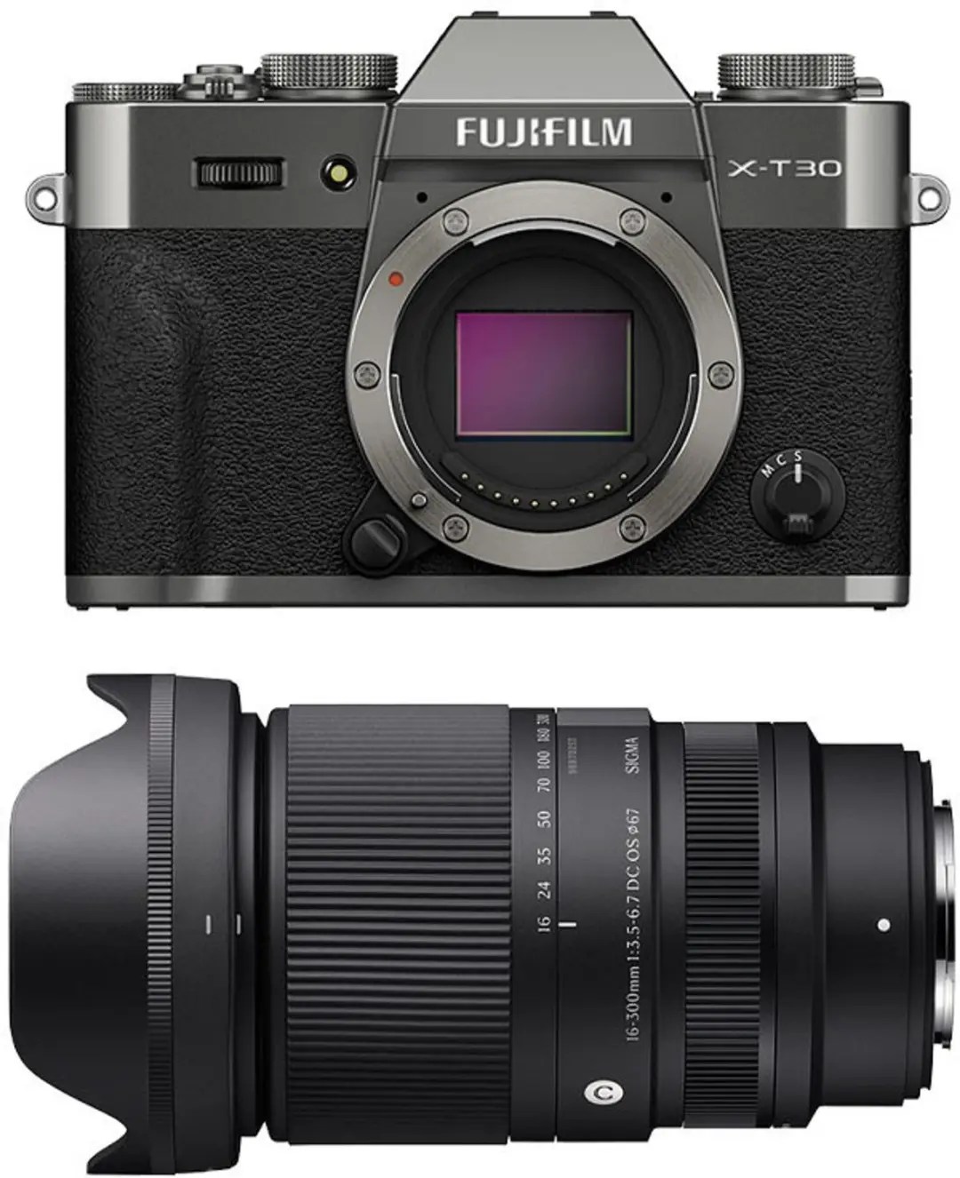 FUJIFILM X-T30 III ANTHRAZIT + SIGMA 16-300 mm f/3.5-6.7 DC OS Contemporary Obje