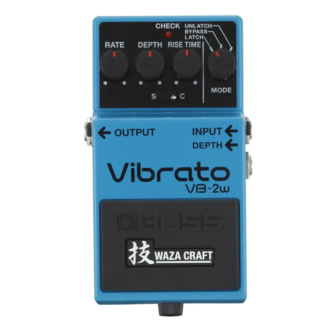 Boss VB-2W Waza Vibrato reverb/chorus/vibrato/tremolo pedaal