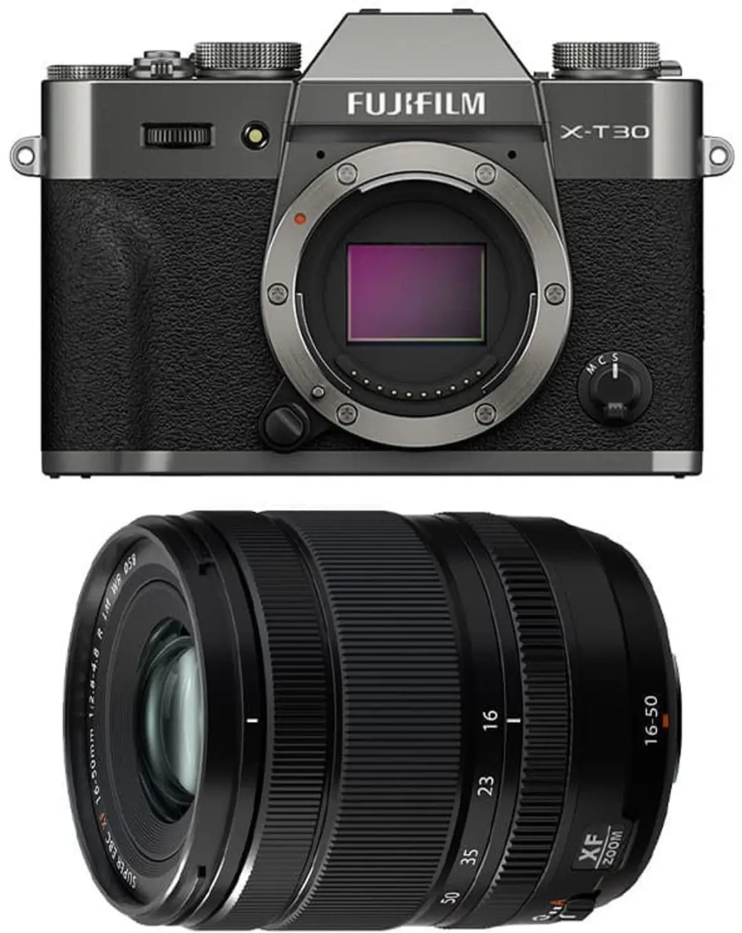 FUJIFILM X-T30 III Anthrazit + XF 16-50mm f/2.8-4.8 R LM WR Objektiv