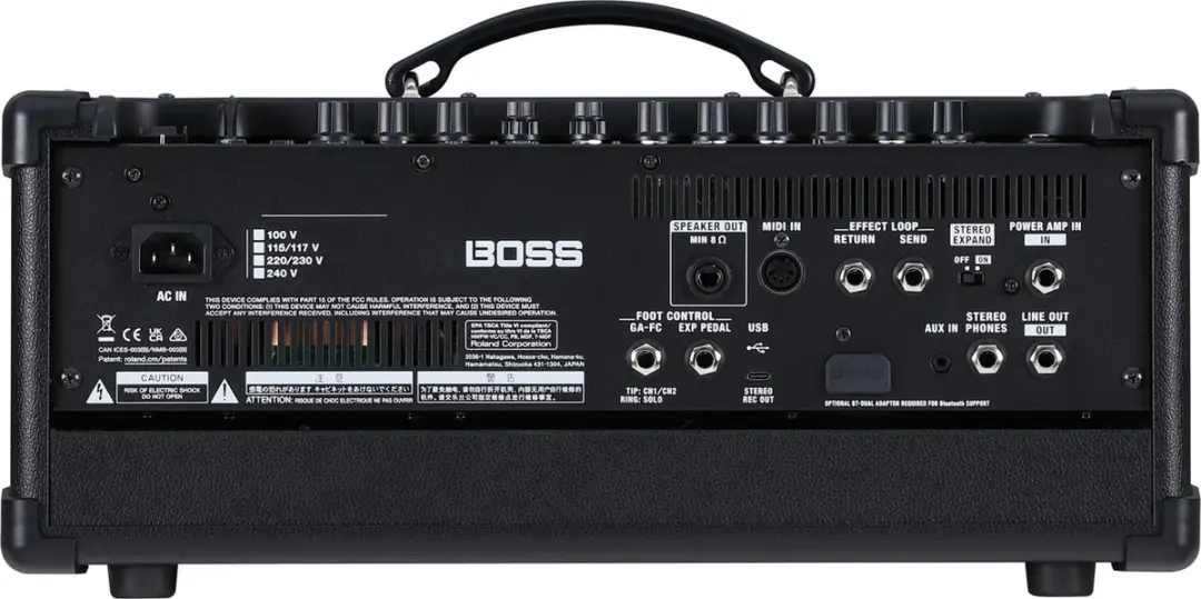 BOSS Katana Head Gen 3 Gitaarversterker Top 100W - Zwart - afbeelding 5 van 5