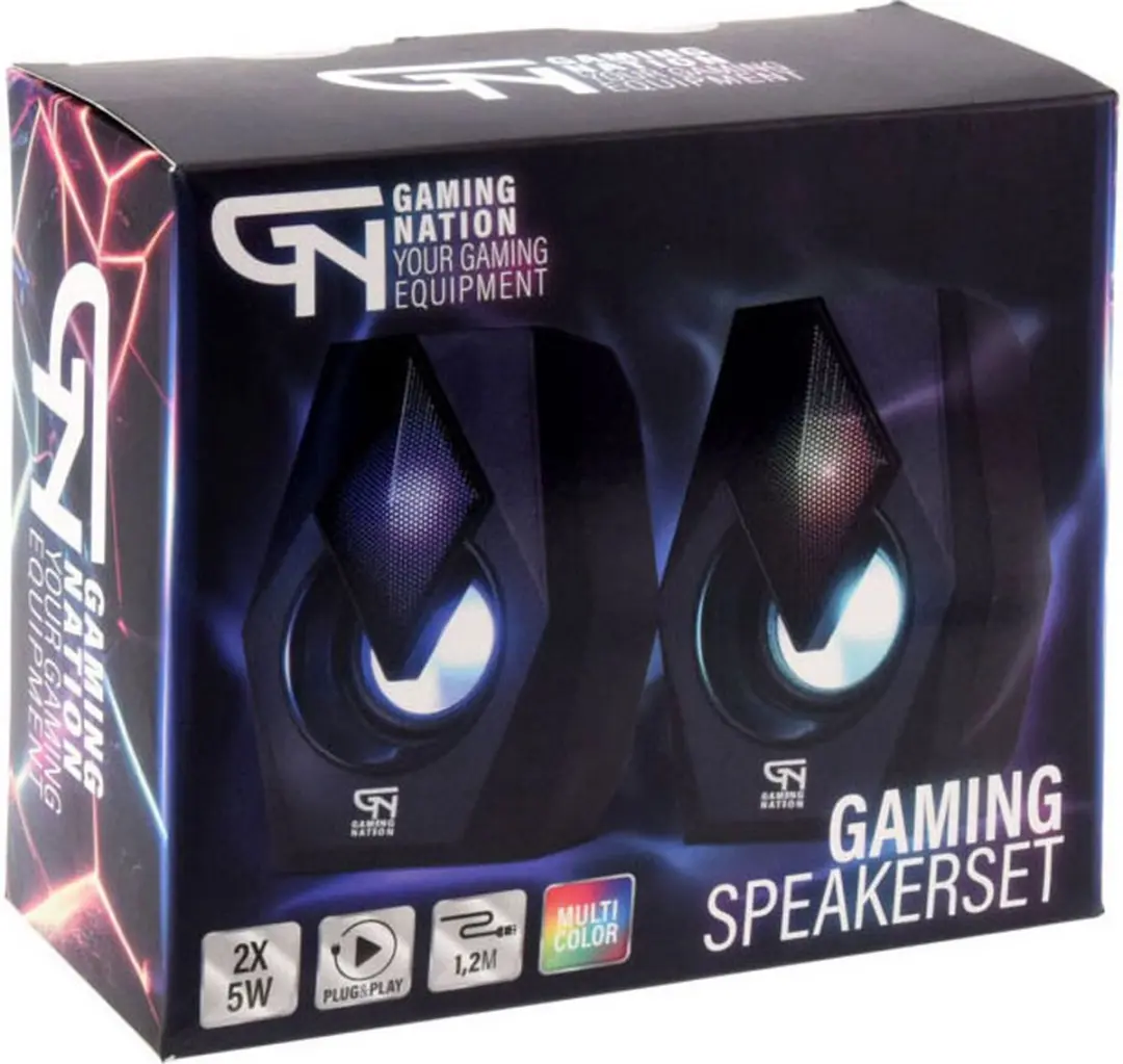 Koopman Gaming Speakerset Multikleuren - afbeelding 2 van 3