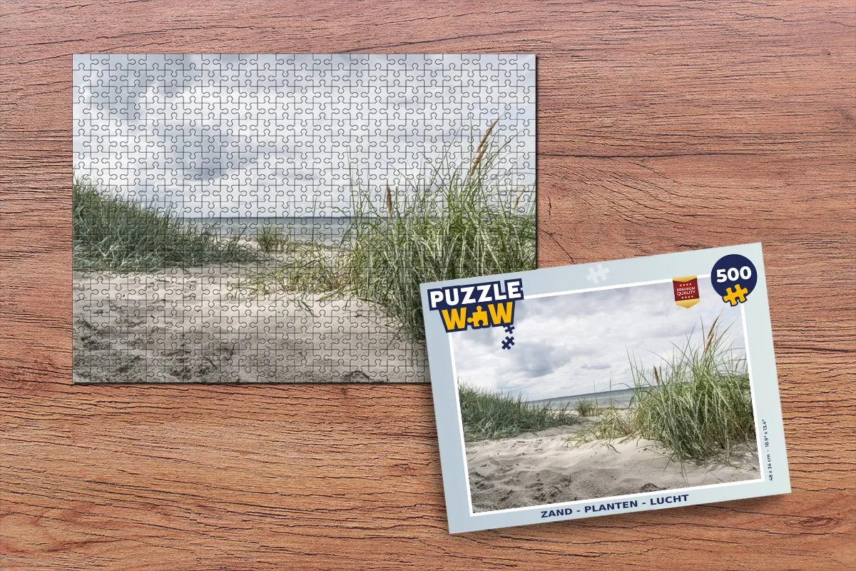 PuzzleWow Legpuzzel 500 Stuks Multicolor - 7421638440427