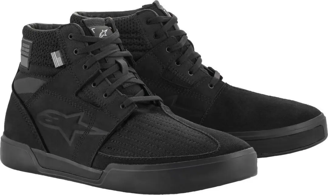 Alpinestars Primer Black Black Riding Shoes US 10