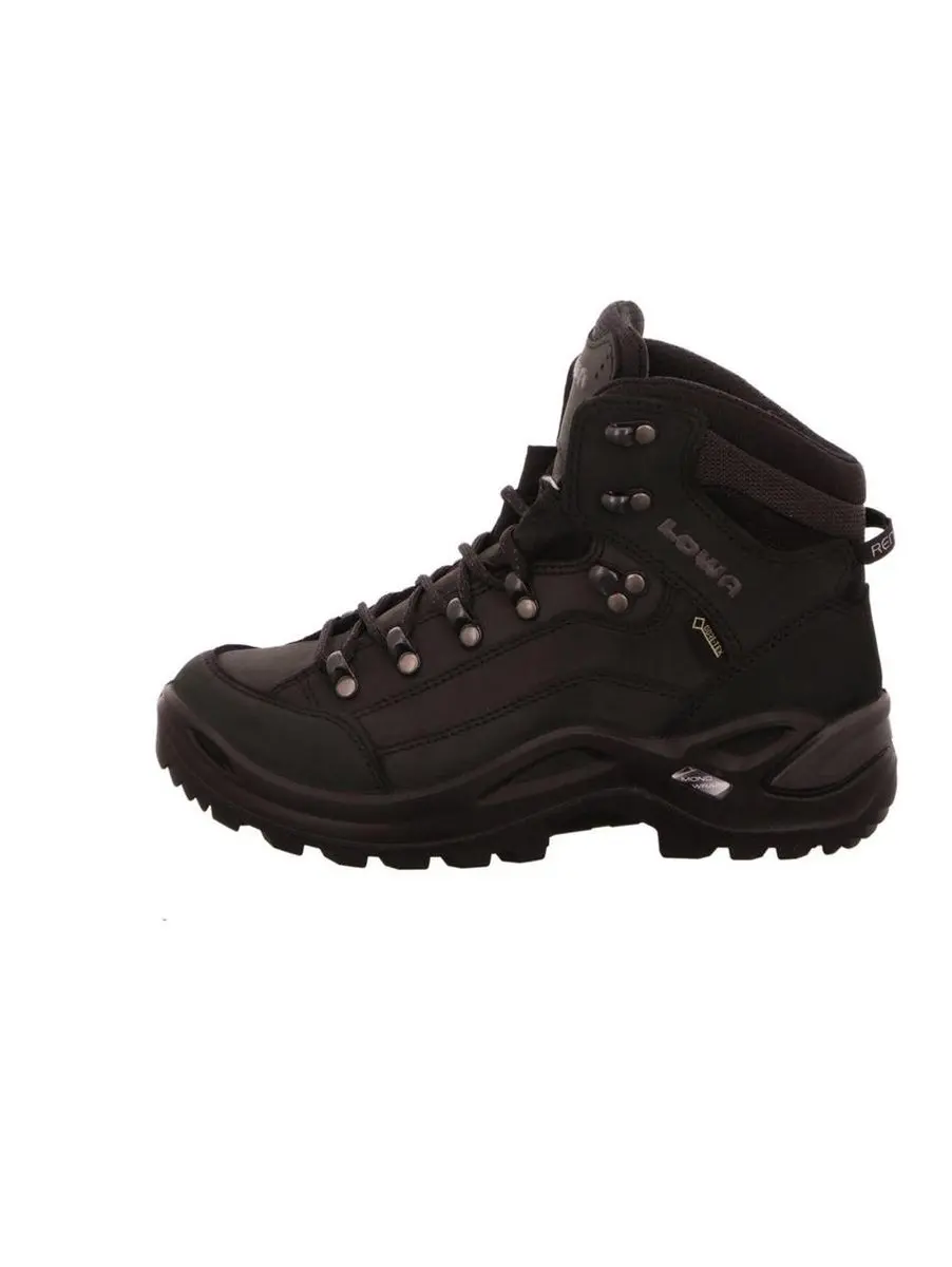 LOWA Renegade GTX Mid WS LM320945-0998 - Wandelschoen - 43 - Black/Black/White - afbeelding 5 van 6
