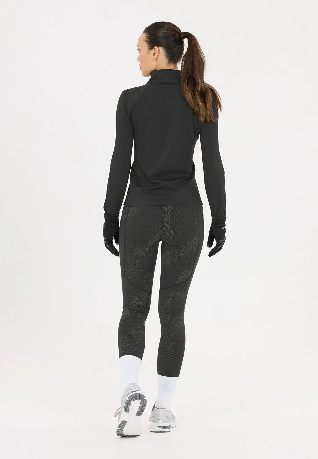 ENDURANCE Tights Eastone 40 - Zwart-grijs - afbeelding 3 van 6