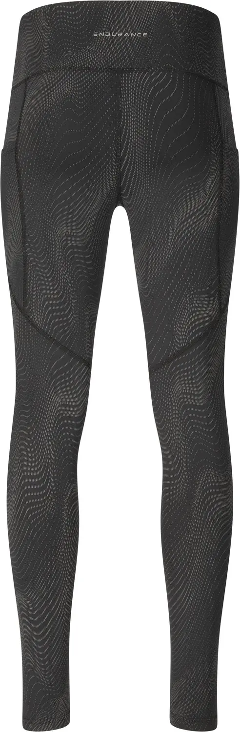 ENDURANCE Tights Eastone 40 - Zwart-grijs - afbeelding 5 van 6