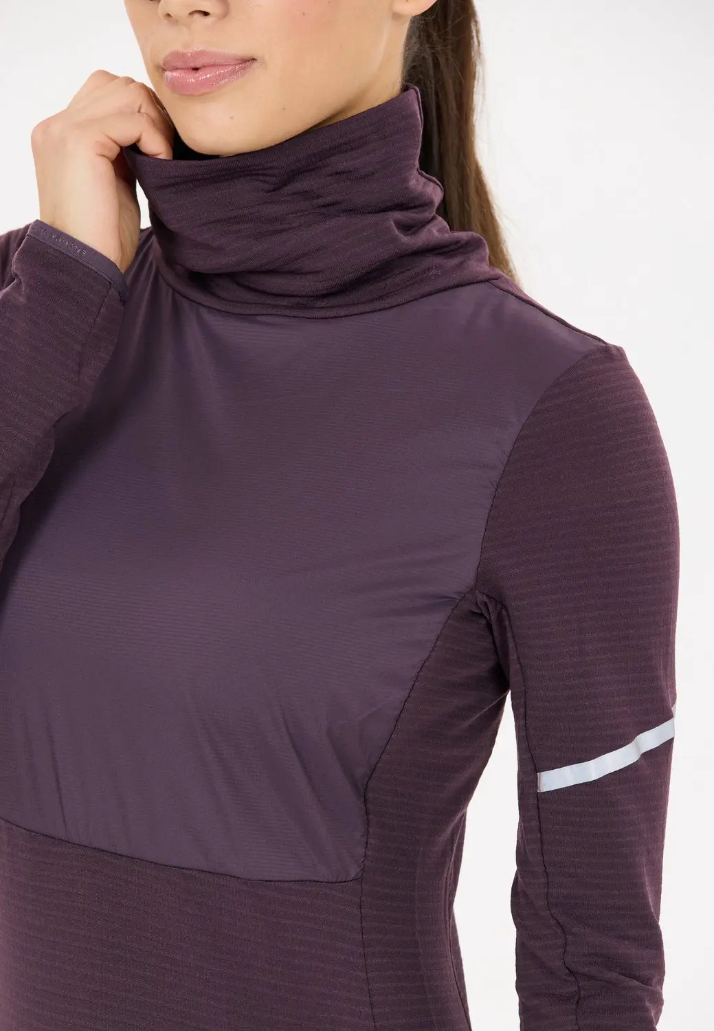 ENDURANCE Midlayer Bopha - XS - Donkerpaars - afbeelding 2 van 6