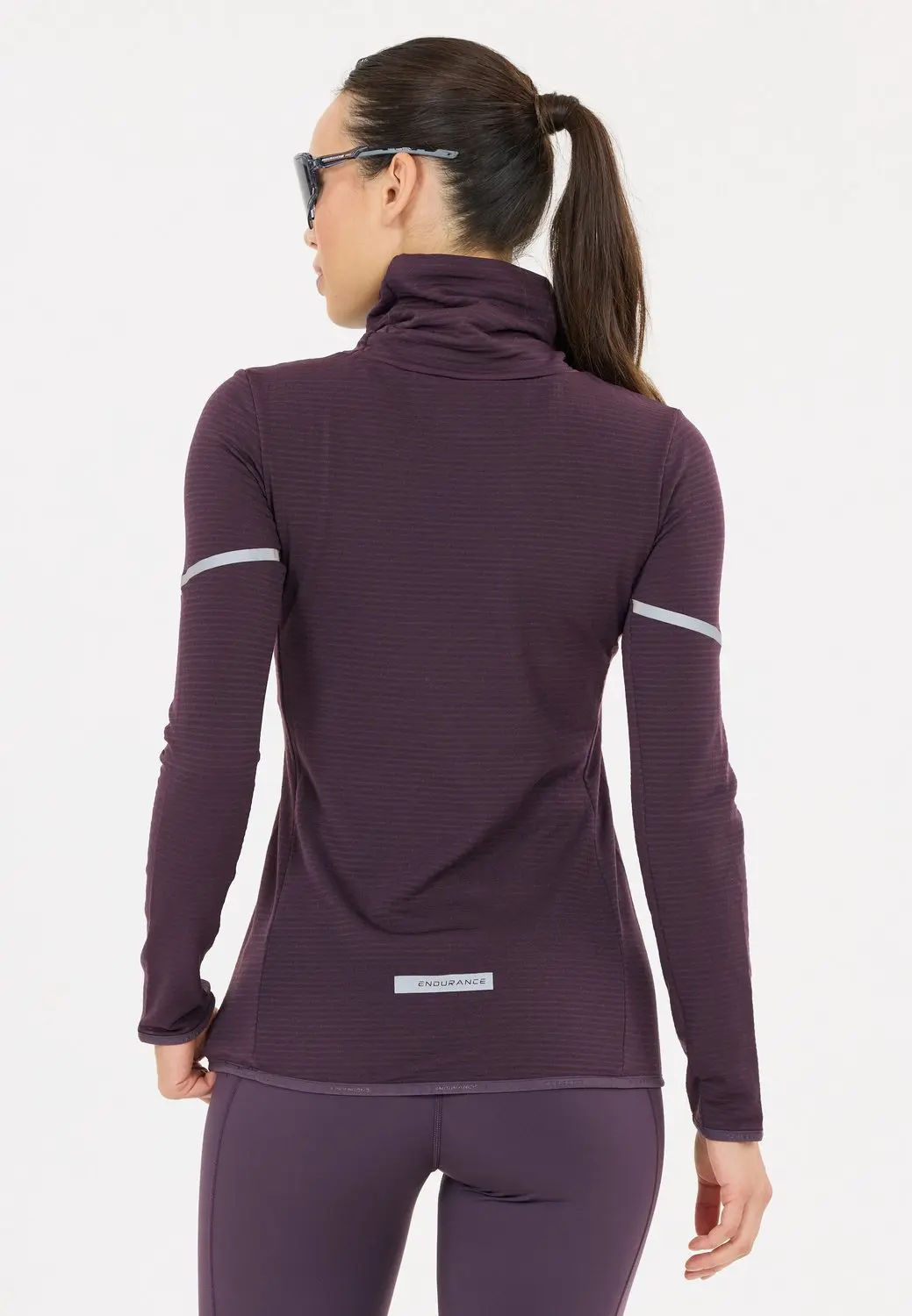 ENDURANCE Midlayer Bopha - XS - Donkerpaars - afbeelding 6 van 6