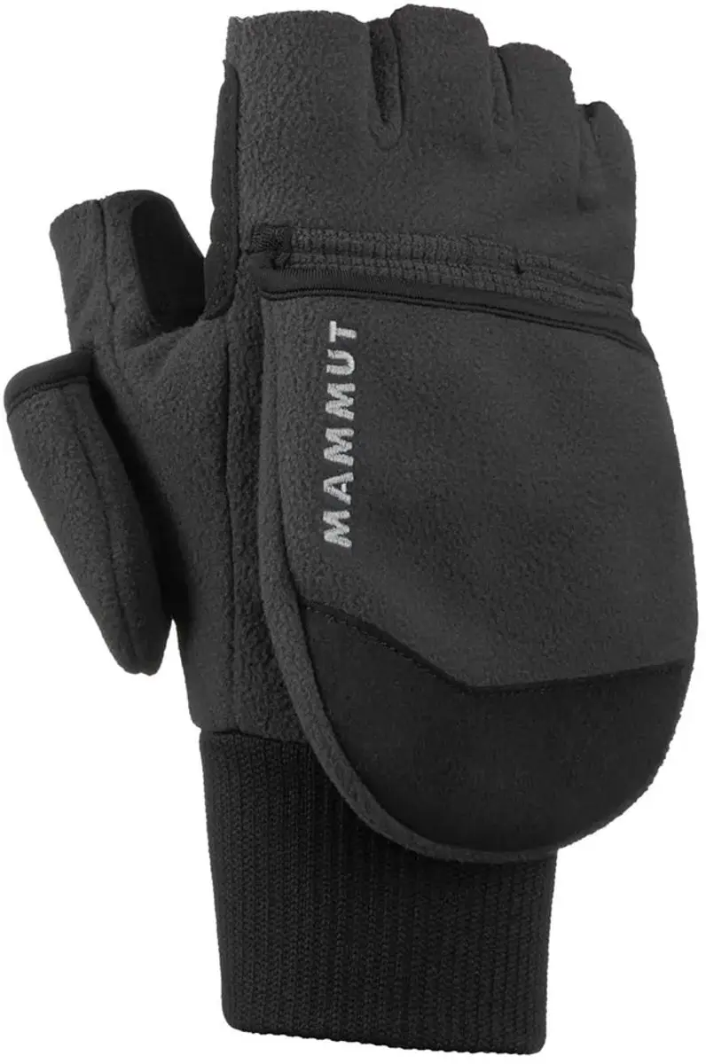 Mammut Shelter SO Convertible Handschoenen - Zwart 6 - afbeelding 3 van 6