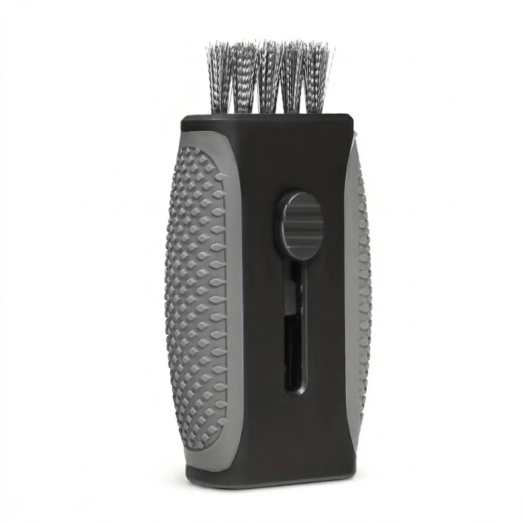 Grijze golf schoonmaak borstel 3 in 1 golf club reiniger unisex multifunctionele