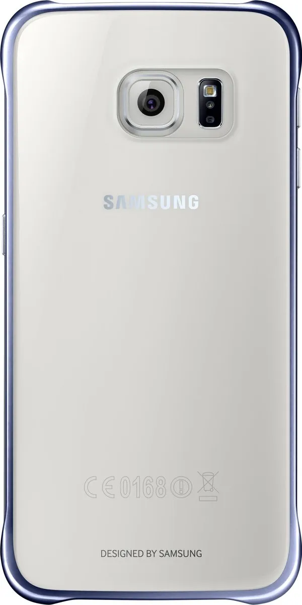 Samsung Clear Cover EF-QG920BBEGWW - Galaxy S6 - Donkerblauw