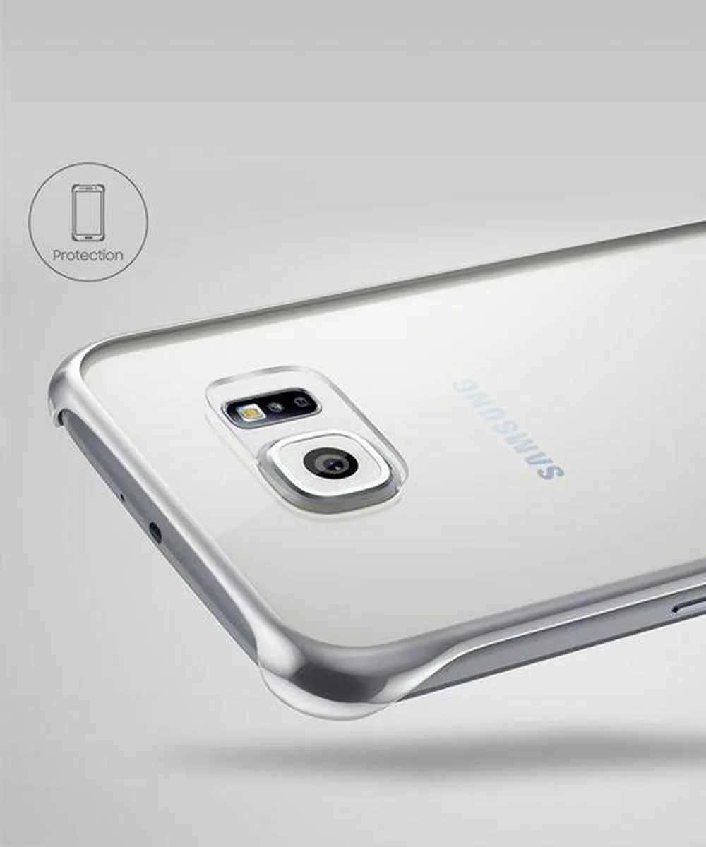 Samsung Clear Cover EF-QG920BBEGWW - Galaxy S6 - Donkerblauw
