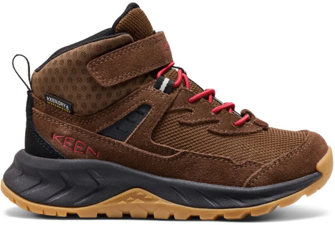 Hightrail Mid Kinder Wandelschoenen Suède Bruin Waterdicht
