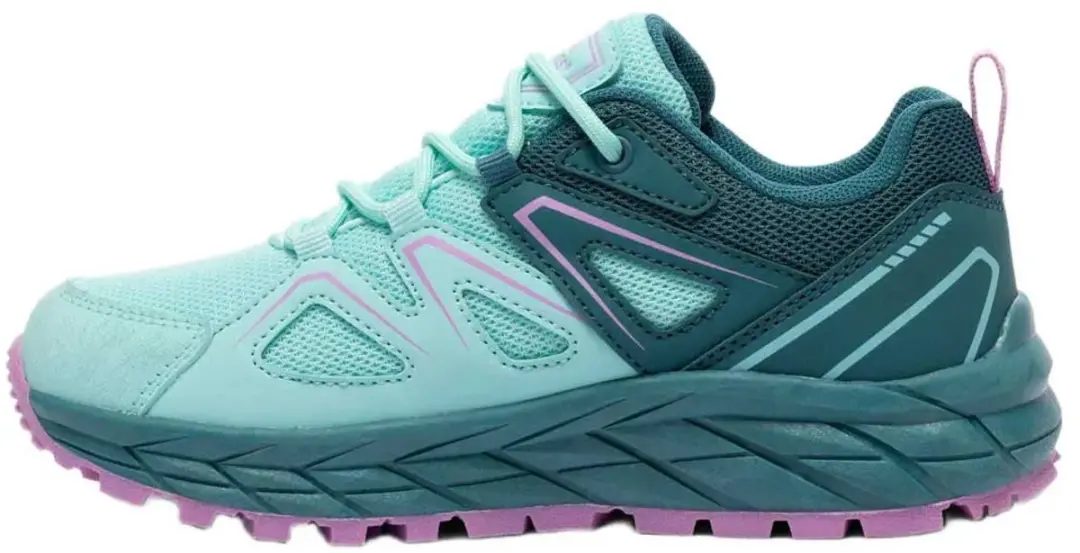 Trespass Lorella Wandelschoenen - Kinderen 34 - Teal - afbeelding 3 van 4