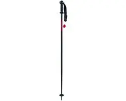 Komperdell Après Skistokken 120cm - Zwart/Rood - afbeelding 4 van 4
