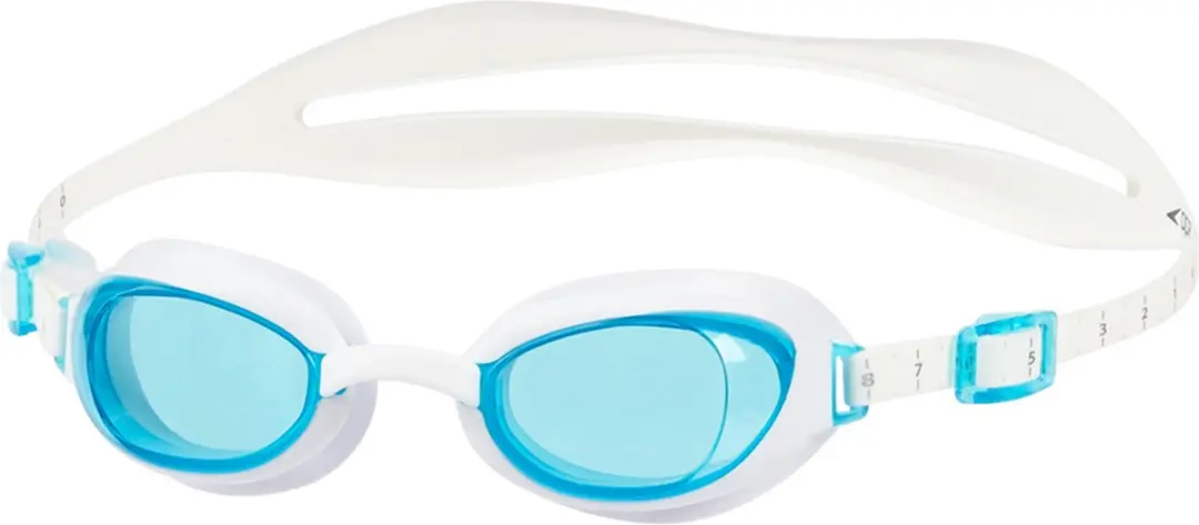 Speedo Aquapure Female Wit/Blauw Dames Zwembril