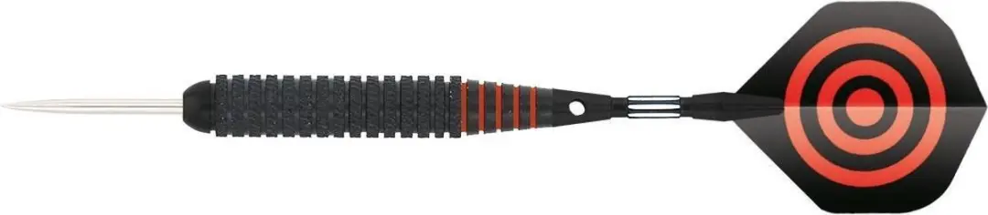 Bull's Dartpijlen Thriller Steeltip 22g - 3 Stuks - Zwart - afbeelding 2 van 3