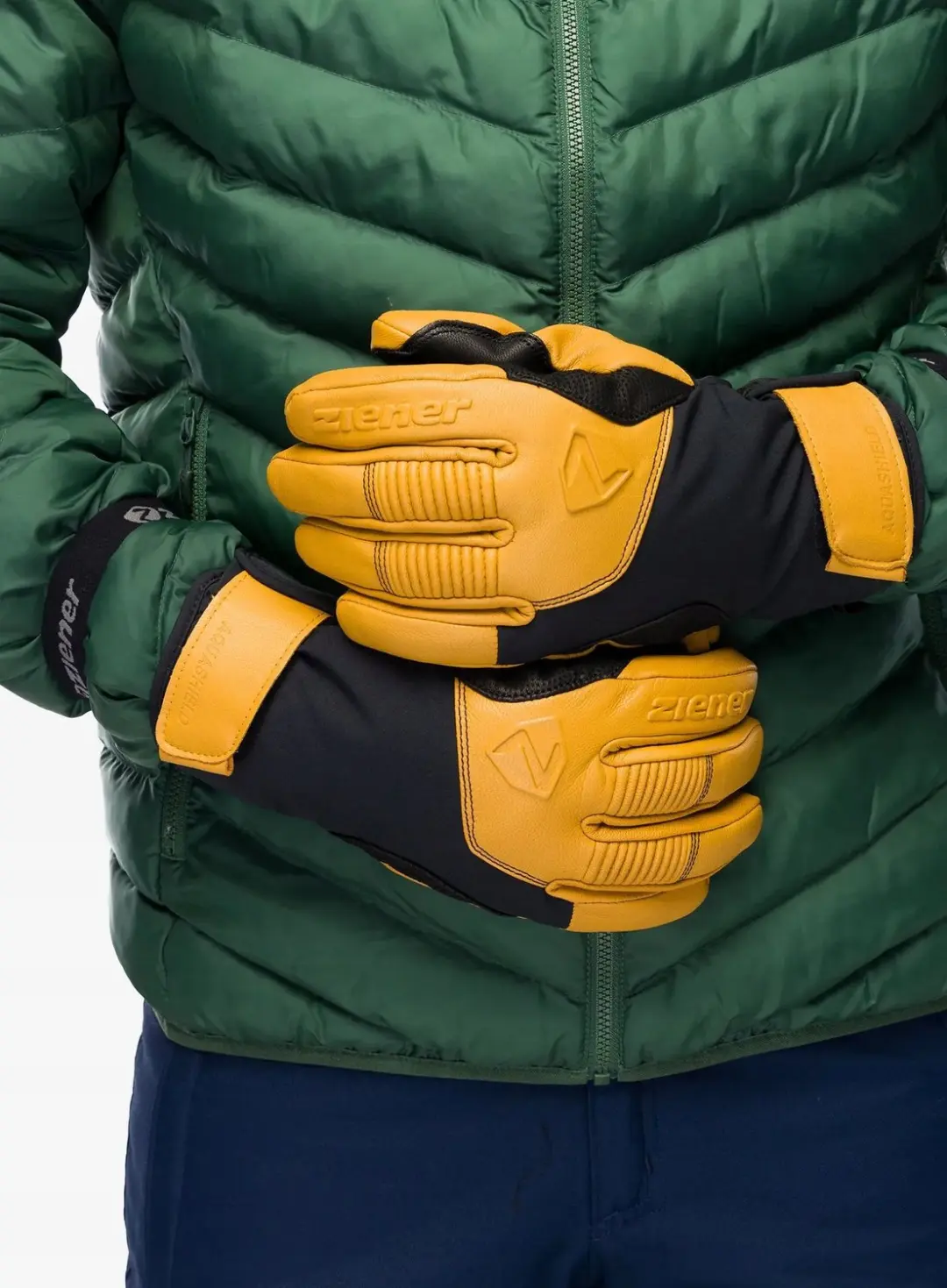 Ziener Ganzenberg AS AW Skihandschoenen - Maat 7,5 - afbeelding 5 van 6