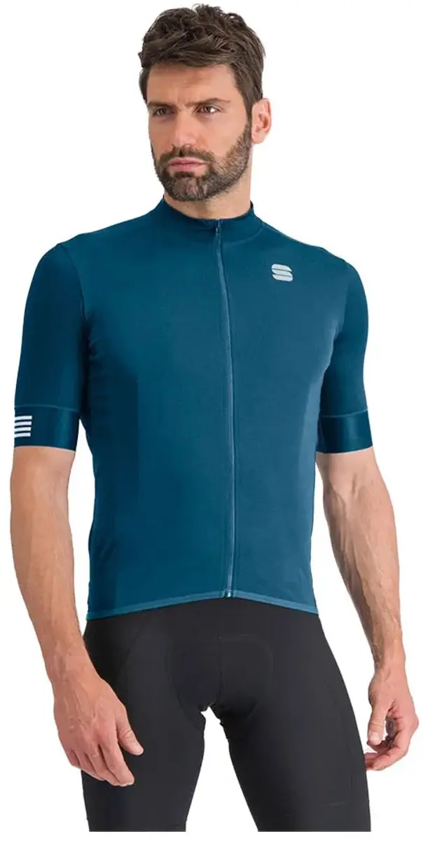 Sportful Srk Korte Mouw Wielertrui Blauw S Man