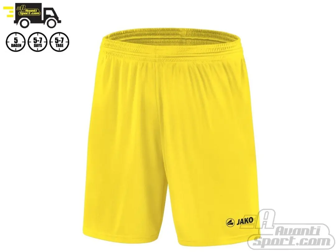 Jako Short Manchester Kort Geel