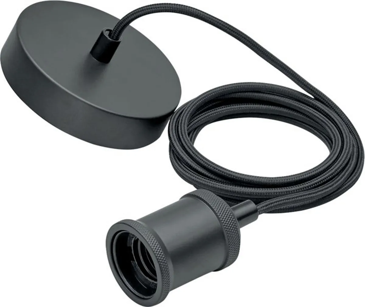 Philips Pendel Zwart Hanglamp - Kleurenmix