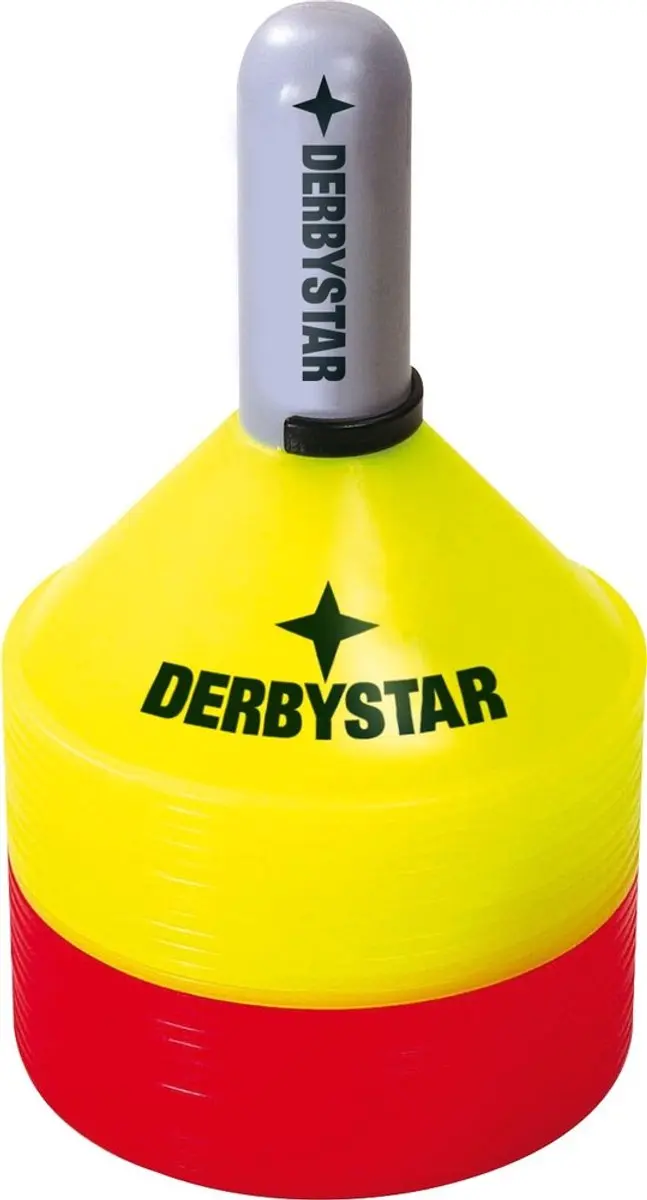 Derbystar set markeerhoedjes II Ø 20 cm / hoogte: 8 802012