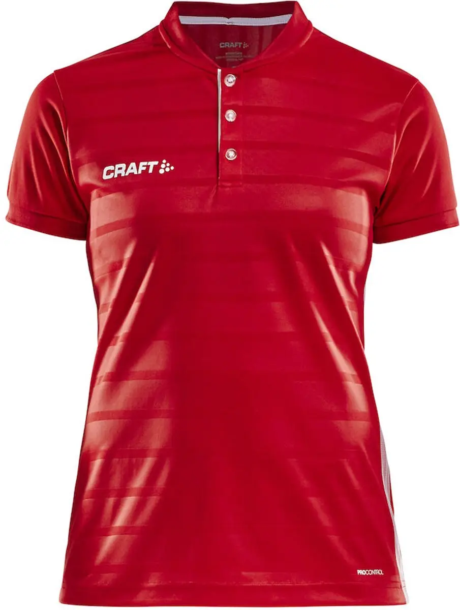 Craft Pro Control Shirt Korte Mouw Dames - Rood XXL - afbeelding 4 van 4