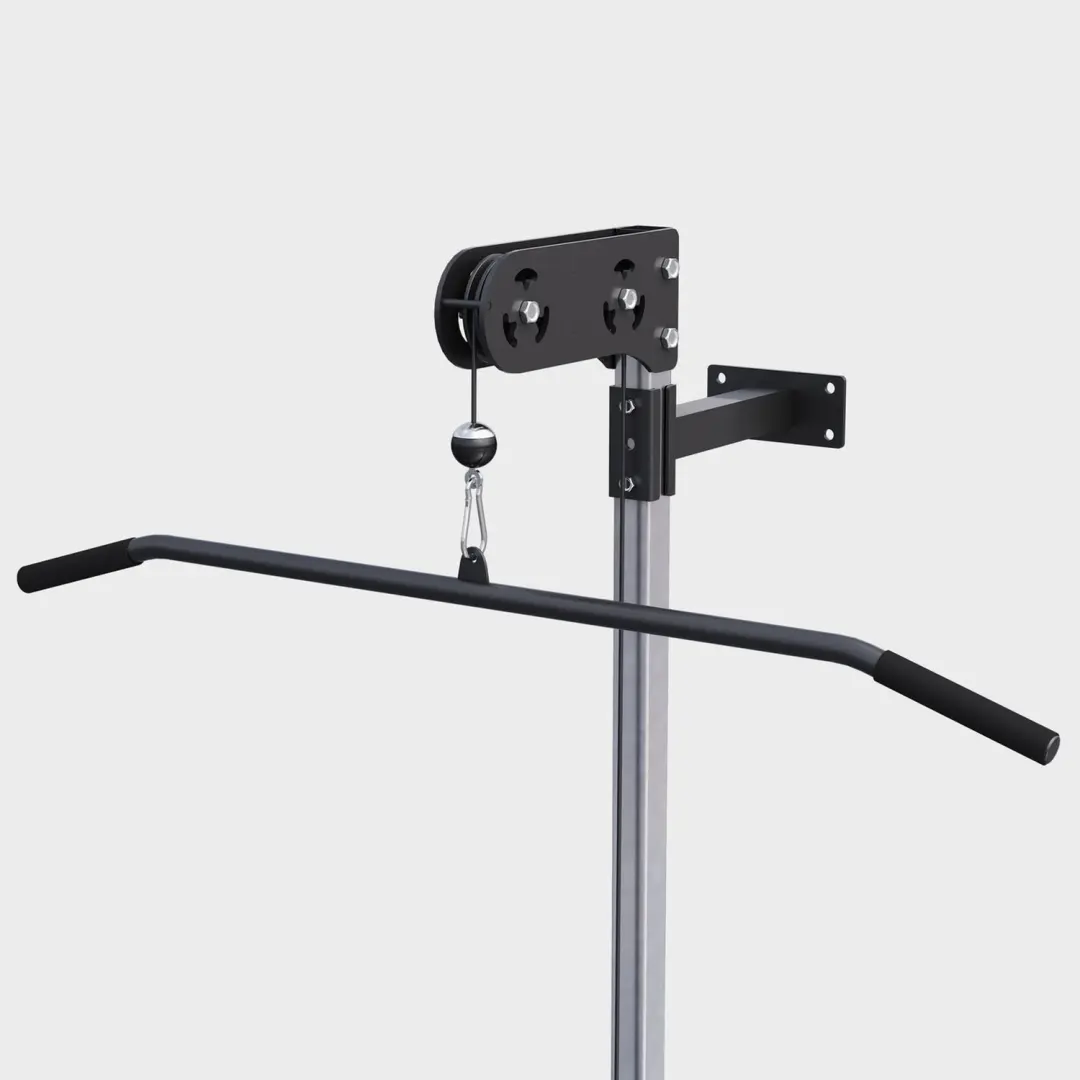 Gorilla Sports Lat Pulley Kabelstation Wandmontage - 300 kg - Zilver - afbeelding 6 van 6