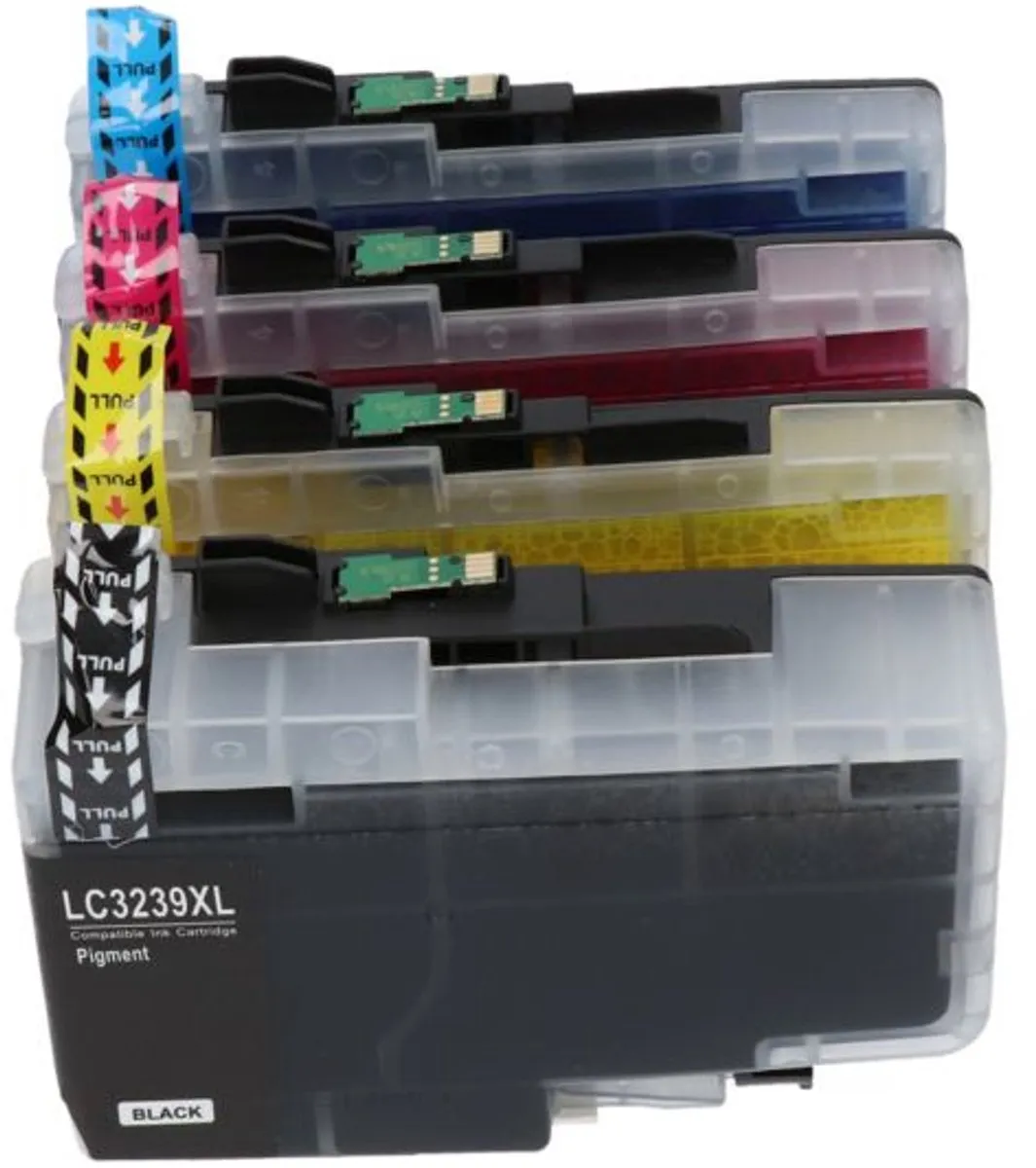 PrintAbout LC-3239XLBK/C/M/Y Inktcartridge 4-kleuren - 23.000 pagina's - o.a. Brother DCP