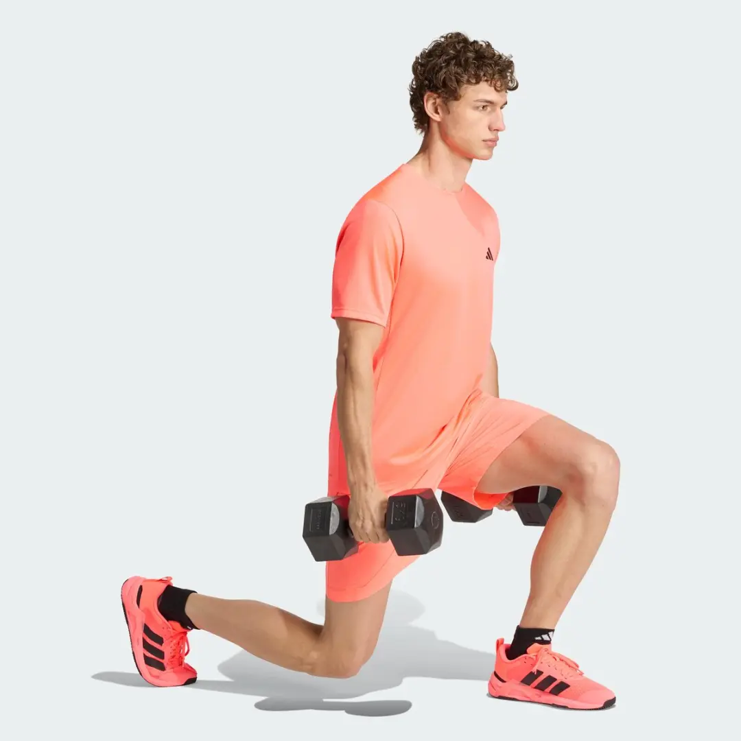 adidas Essentials Base Woven Short - Heren - Roze - afbeelding 4 van 6