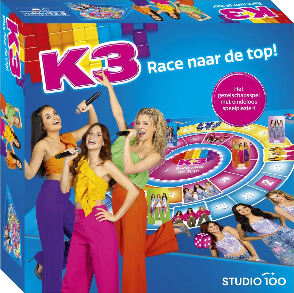 K3 Race naar de Top Bordspel - 2-4 Spelers