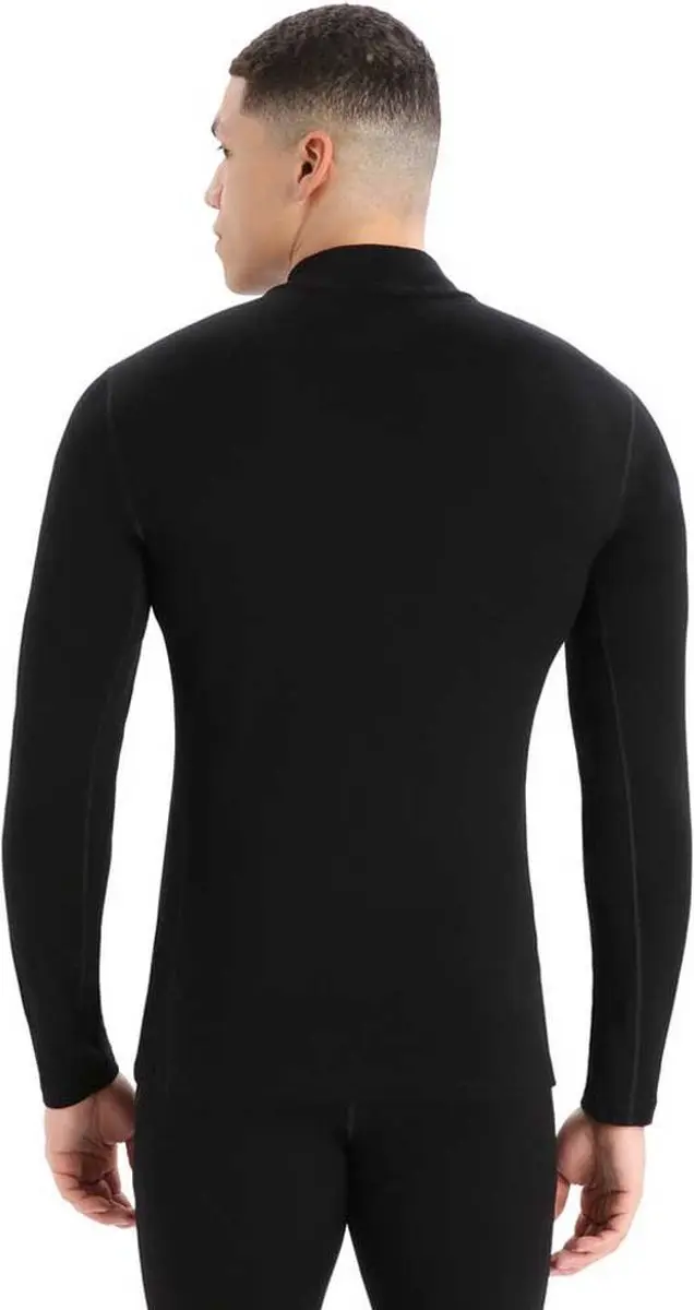 Icebreaker 260 Tech LS Turtleneck Heren - XL Zwart - afbeelding 2 van 6