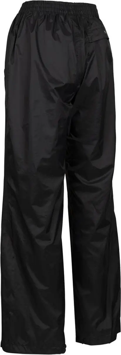 Trespass Damen Regenhose Qikpac Pant - XL - Zwart - afbeelding 3 van 3