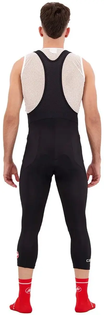 Castelli Entrata Thermal 3/4 Fietsbroek - 2XL - Zwart