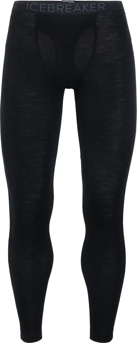 Icebreaker 175 Everyday Leggings met gulp Heren, zwart