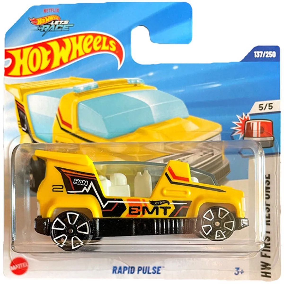 Hot Wheels Rapid Pulse EMT 1:64