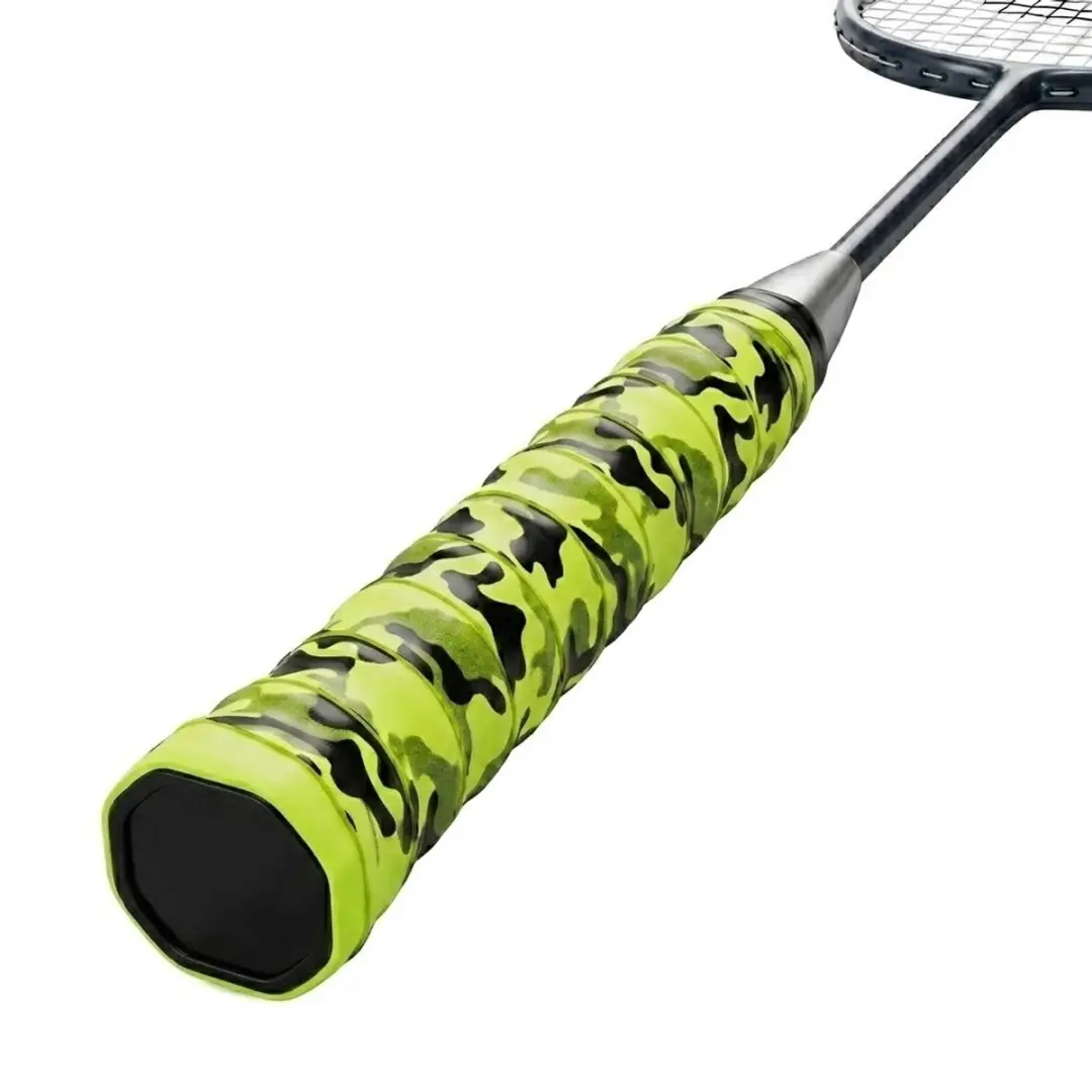 Groene camouflage badminton en tennis grip unisex