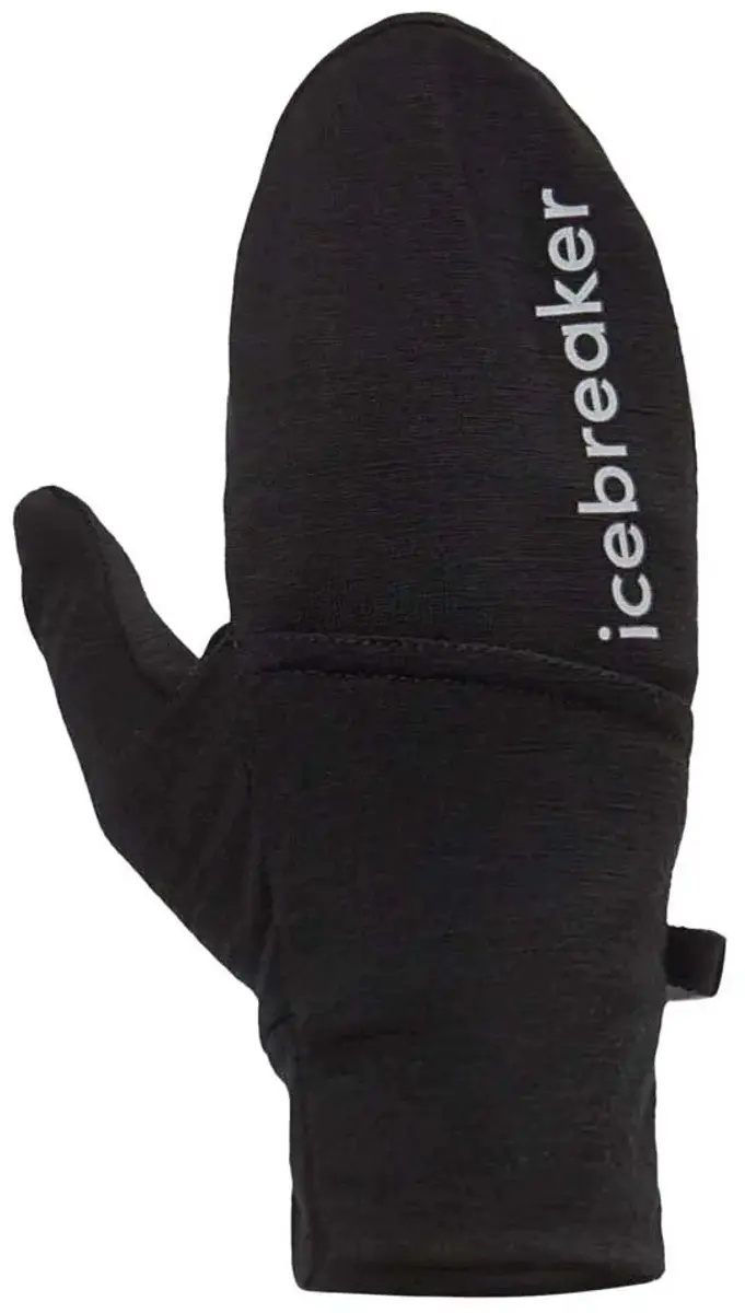 Icebreaker Merino Sierra Convertible Handschoenen Zwart S