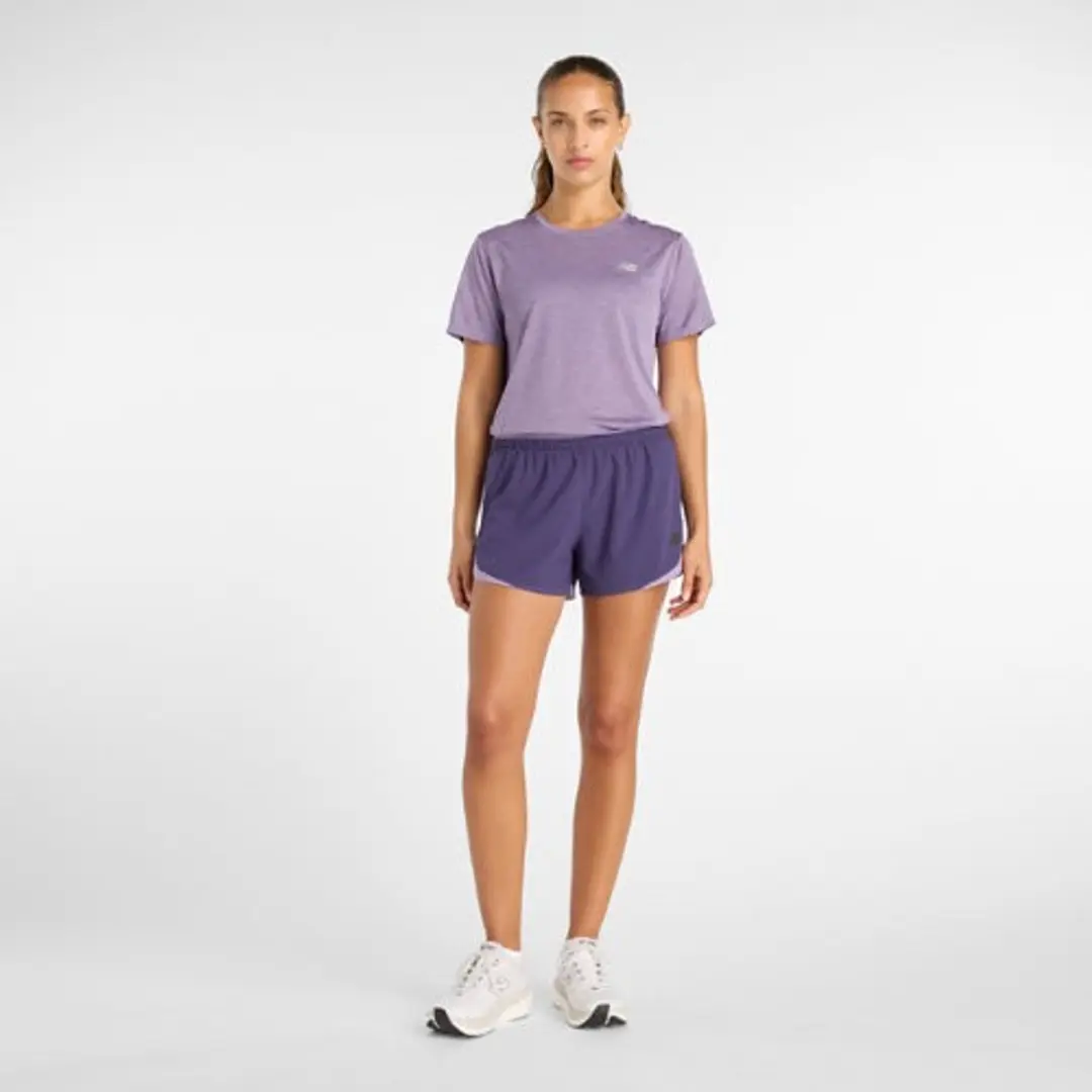 New Balance T-shirt Candied Violet XS