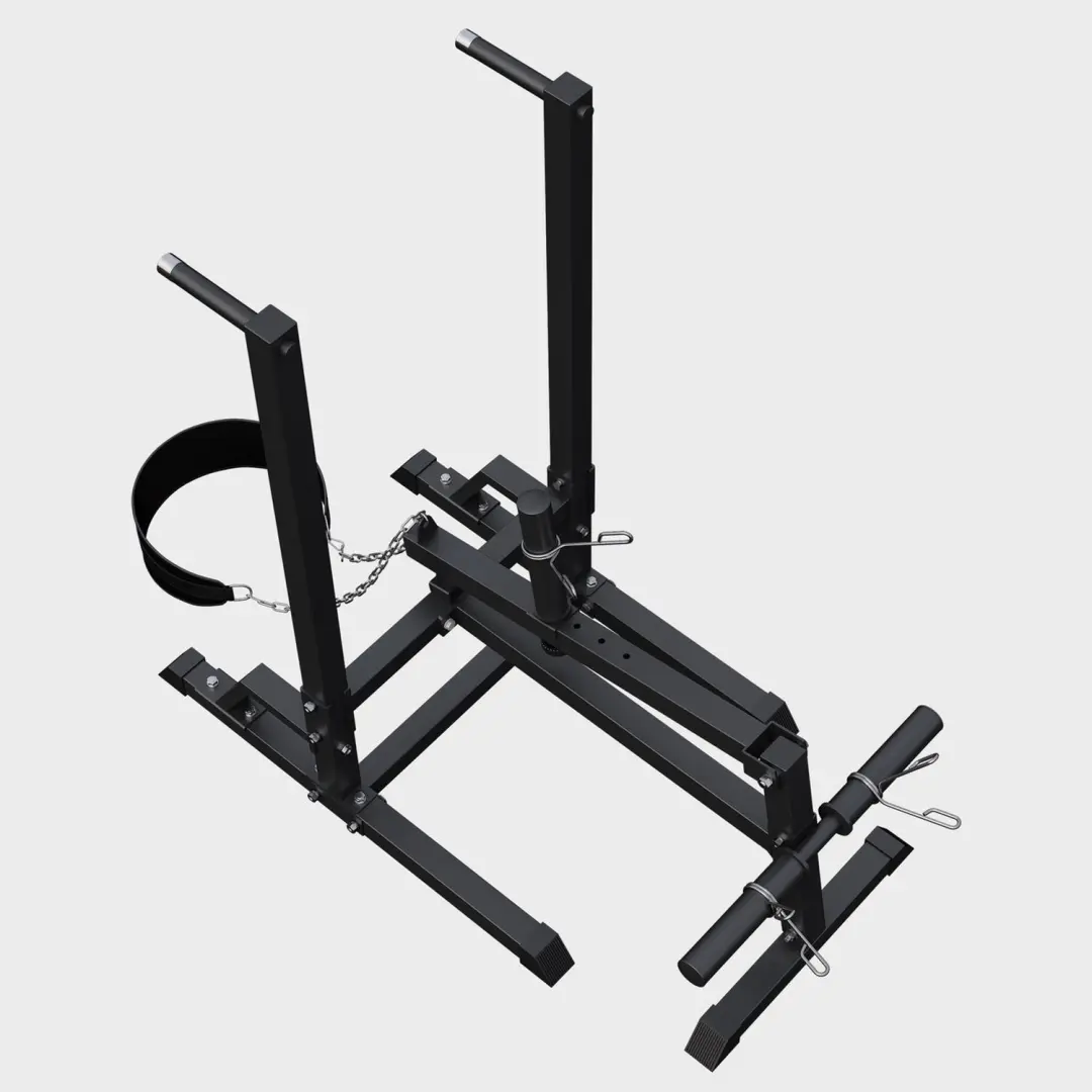 Gorilla Sports Dipstation met Dipgordel - 30/50mm Halterschijven - Zwart - afbeelding 2 van 6