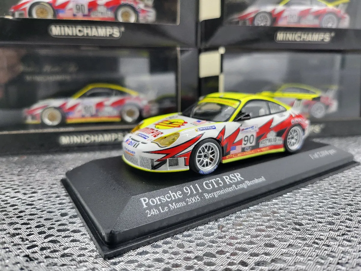 Porsche 911 GT3 RSR #90 24h Le Mans 2005