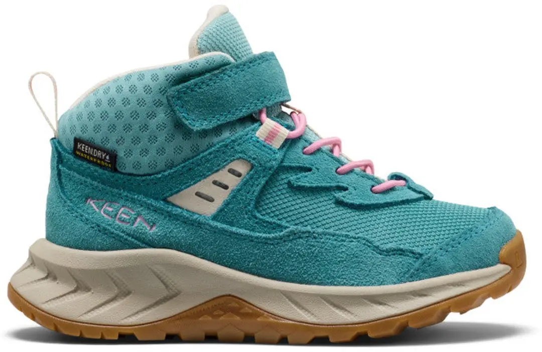 Hightrail Mid Kinder Wandelschoenen Suède Blauw Waterdicht