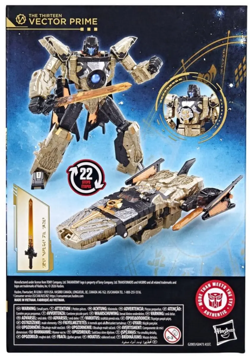 Hasbro Transformers Voyager Class Vector Prime G2003 - Multi - afbeelding 6 van 6