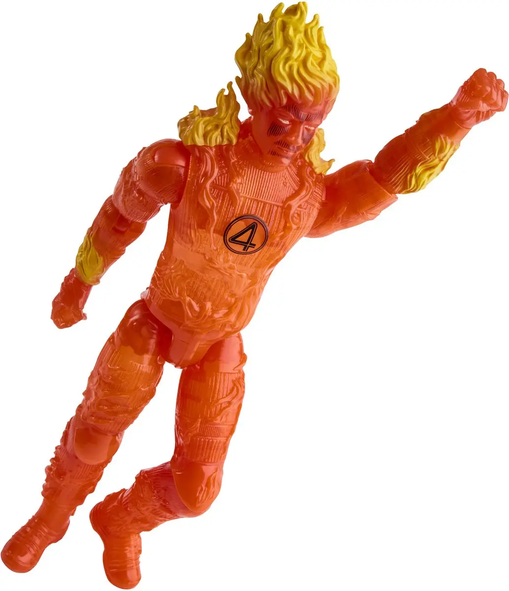 Hasbro Marvel Avengers Doomsday Titan Hero Human Torch 30cm - afbeelding 3 van 6