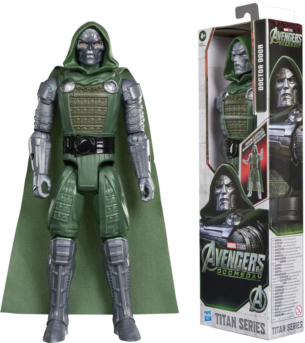 Hasbro Marvel Avengers Doomsday Titan Hero Doctor Doom Actiefiguur 30cm