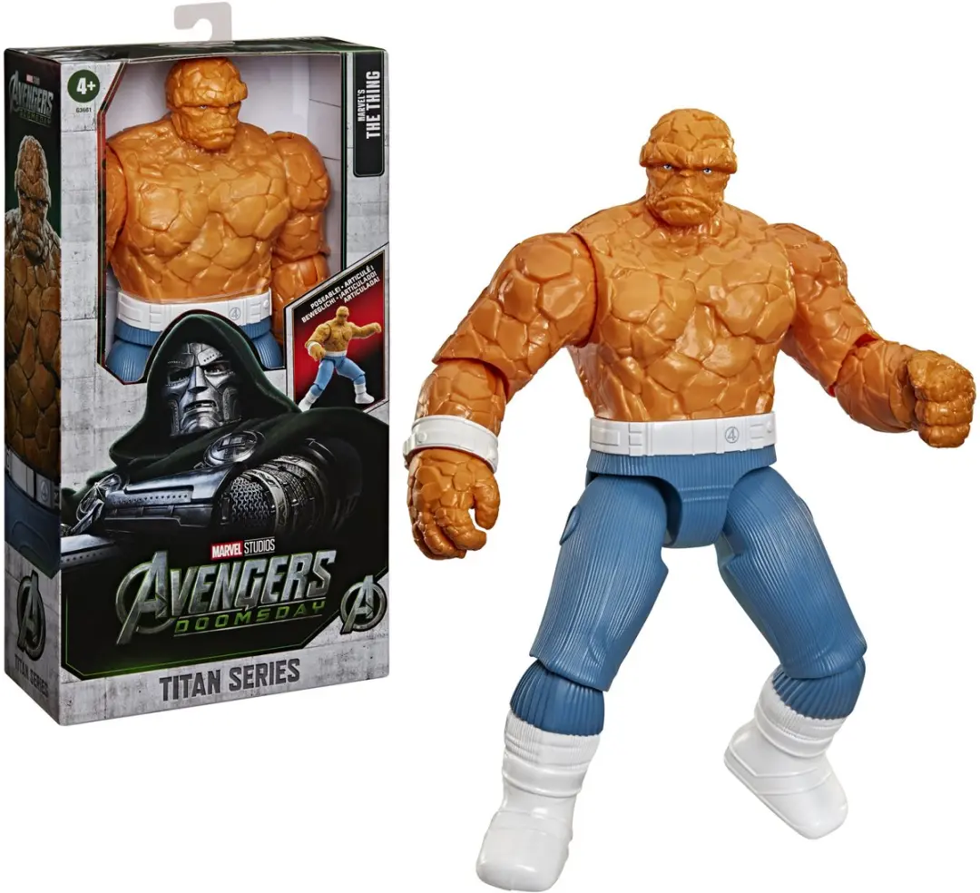 Hasbro Marvel Studios Doomsday Titan Series The Thing Actiefiguur 30cm